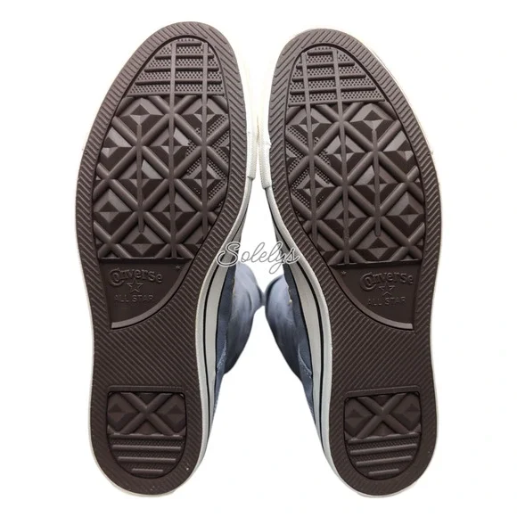 Converse XXHI Triple Buckle Strap Wet Stone Blue Knee High Sneaker Womens 10.5